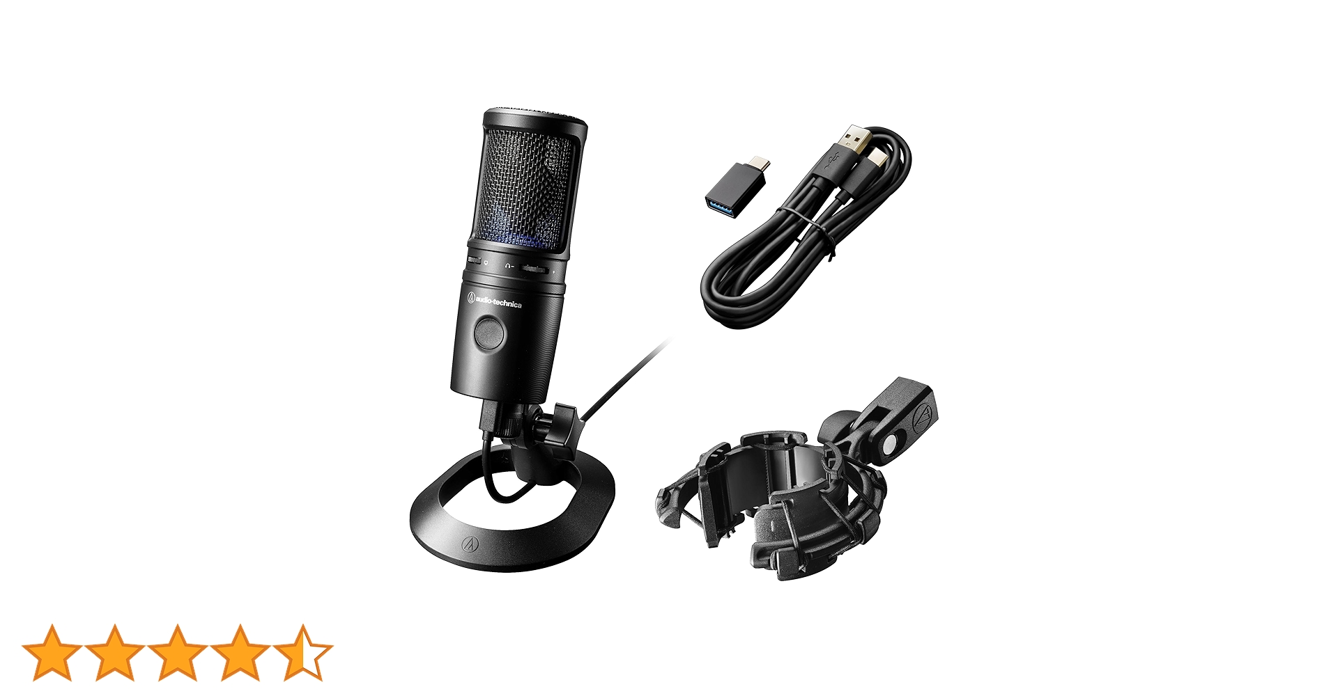 【美品・動作確認済】Audio-Technicaコンデンサーマイク（箱付属品有） 81R7soz202L.jpg_BO30,255,255,